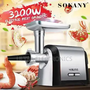 Sokany Sk-088 Electric Meat Grinder Featuring a 3200w Motor