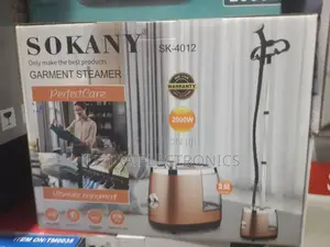 Sokany Sk-4012 Garment Steamer Featuring a 2000w Motor and a 3.5l