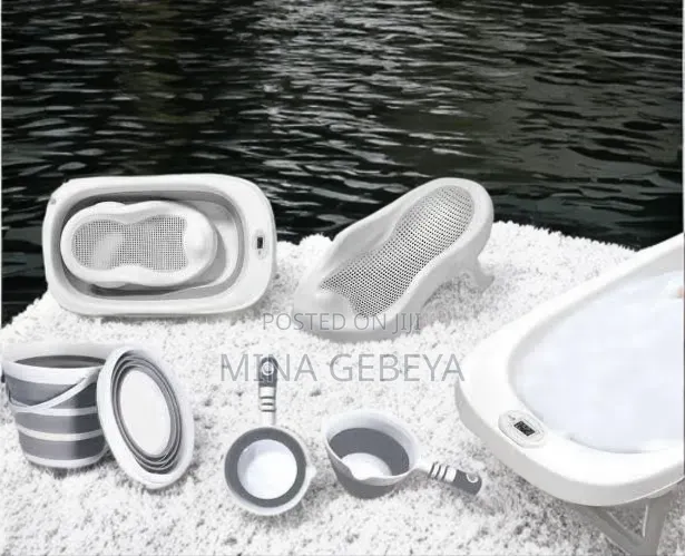 4-in-1 Foldable Baby Bath Tub Set – The Smart Mom’S Choice!