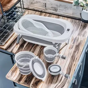 4-in-1 Foldable Baby Bath Tub Set – The Smart Mom’S Choice!