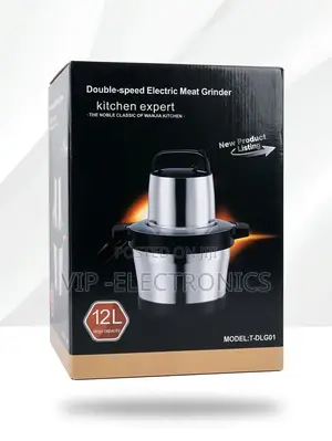 Kitchen Expert 12l Large Capacity Double Speed Electric Meat Grinder