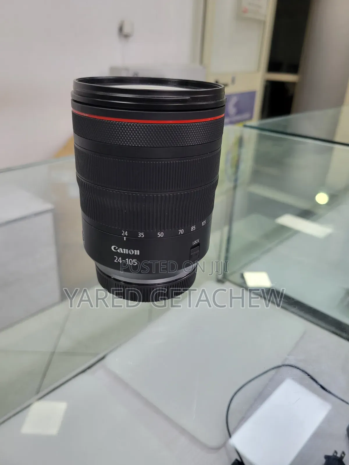 Canon Red Ring Lense