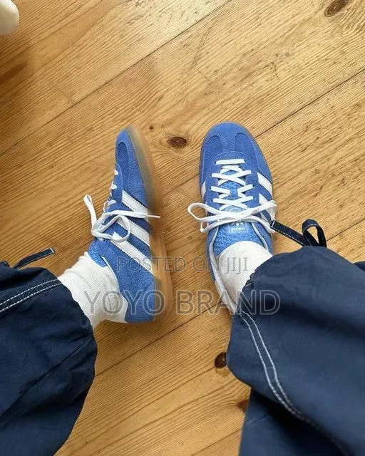 Adidas Gazelle Indoor Blue Fusion Unisex Fashion Shoes