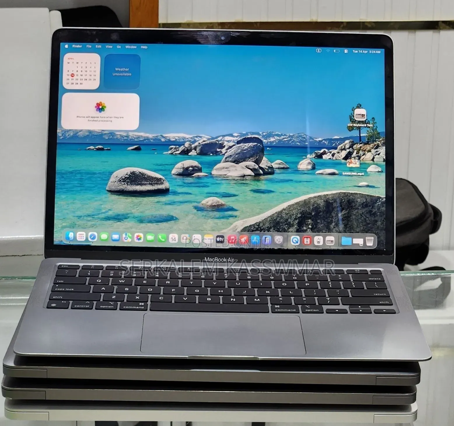 New Laptop Apple MacBook Air 2020 M1 8GB Apple M1 SSD 256GB