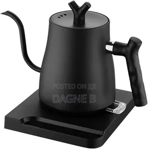 Electric Gooseneck Coffee Kettle የኤሌክትሪክ የቡና ማንቆርቆሪያ እና ማቅረቢያ
