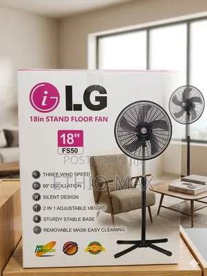 Lg 18” Standing Fan – Original | Powerful Cooling
