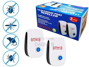 Ultrasonic Pest Repeller የአይጥ እና በረሮ ማጥፊያ