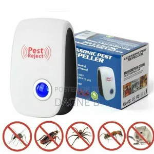 Ultrasonic Pest Repeller የአይጥ እና በረሮ ማጥፊያ