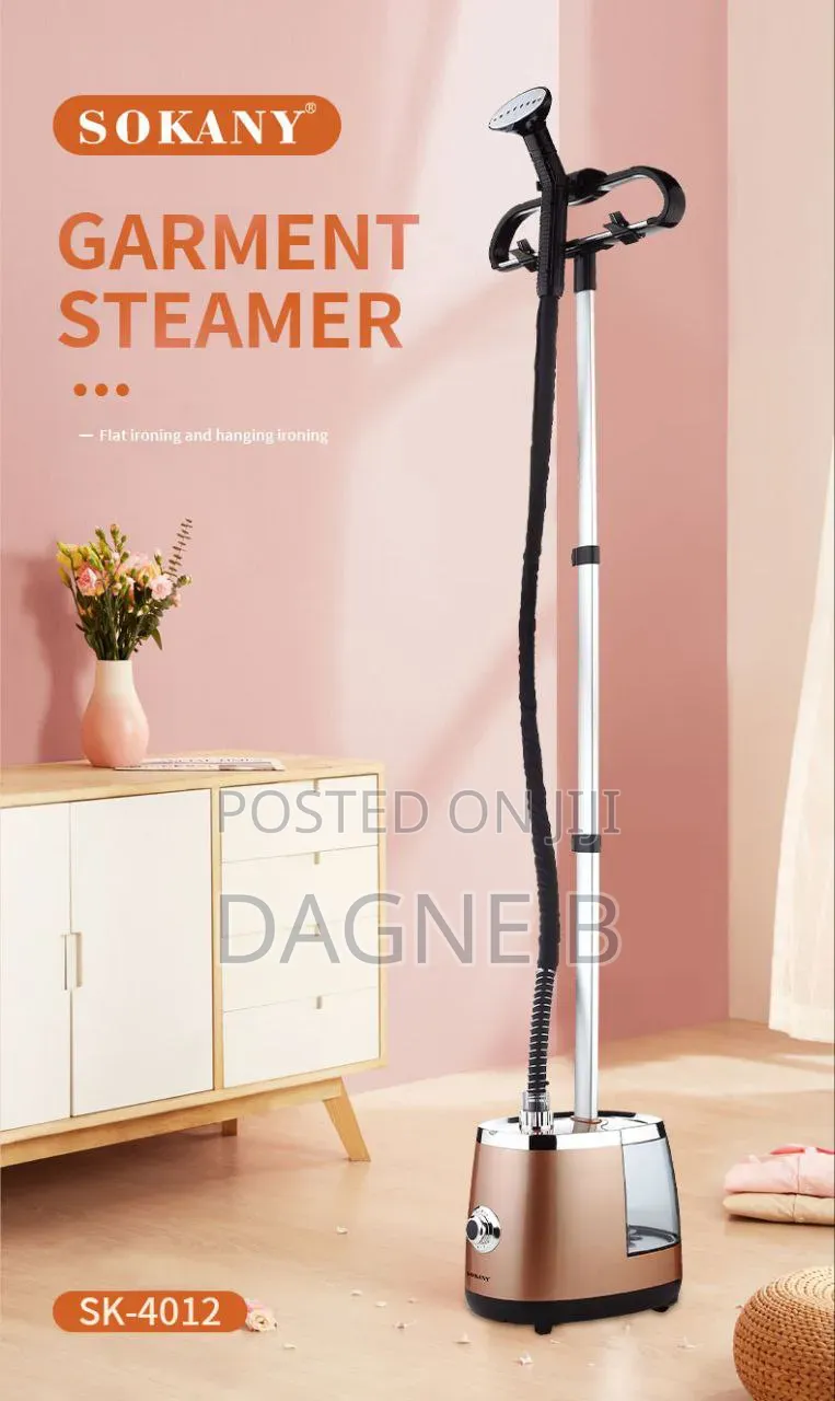 Sokany Sk-4012 Vertical Garment Steamer የቁም ስቲመር