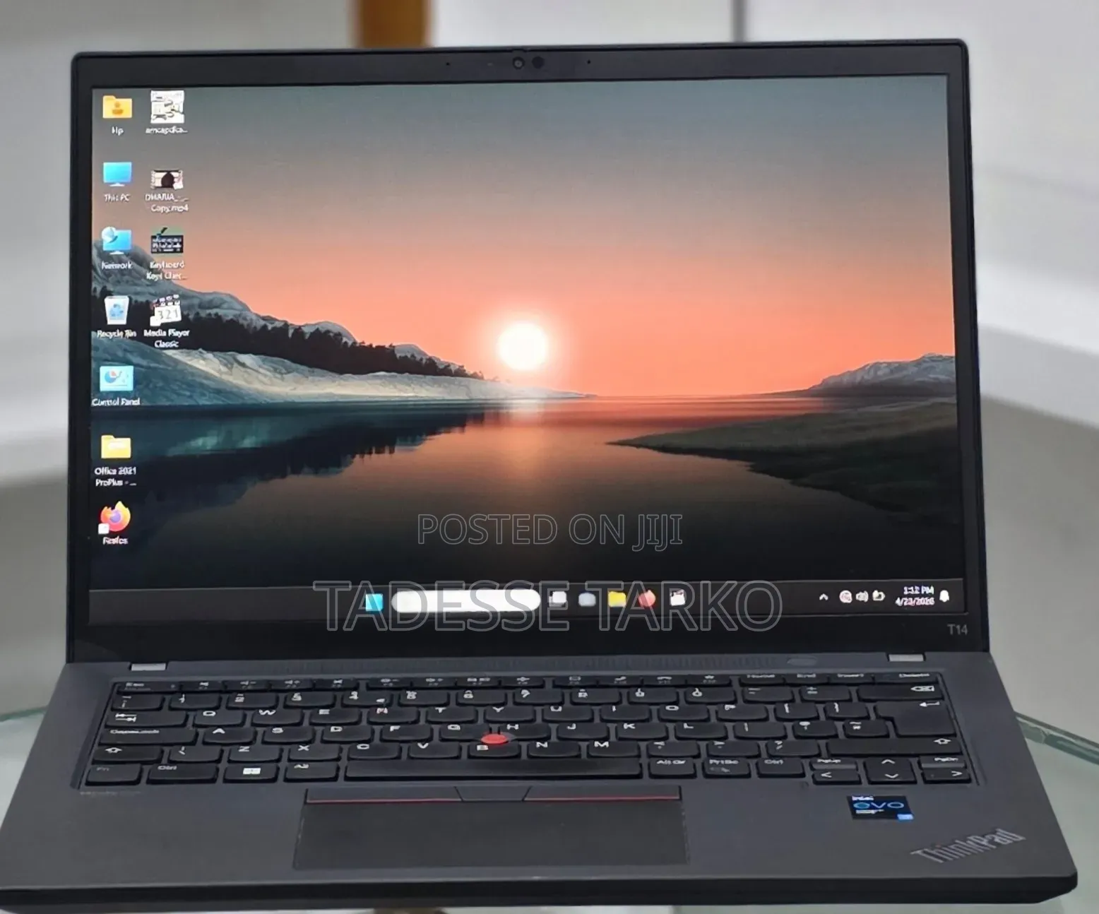 New Laptop Lenovo ThinkPad T14 G3 16GB Intel Core i7 SSD 256GB