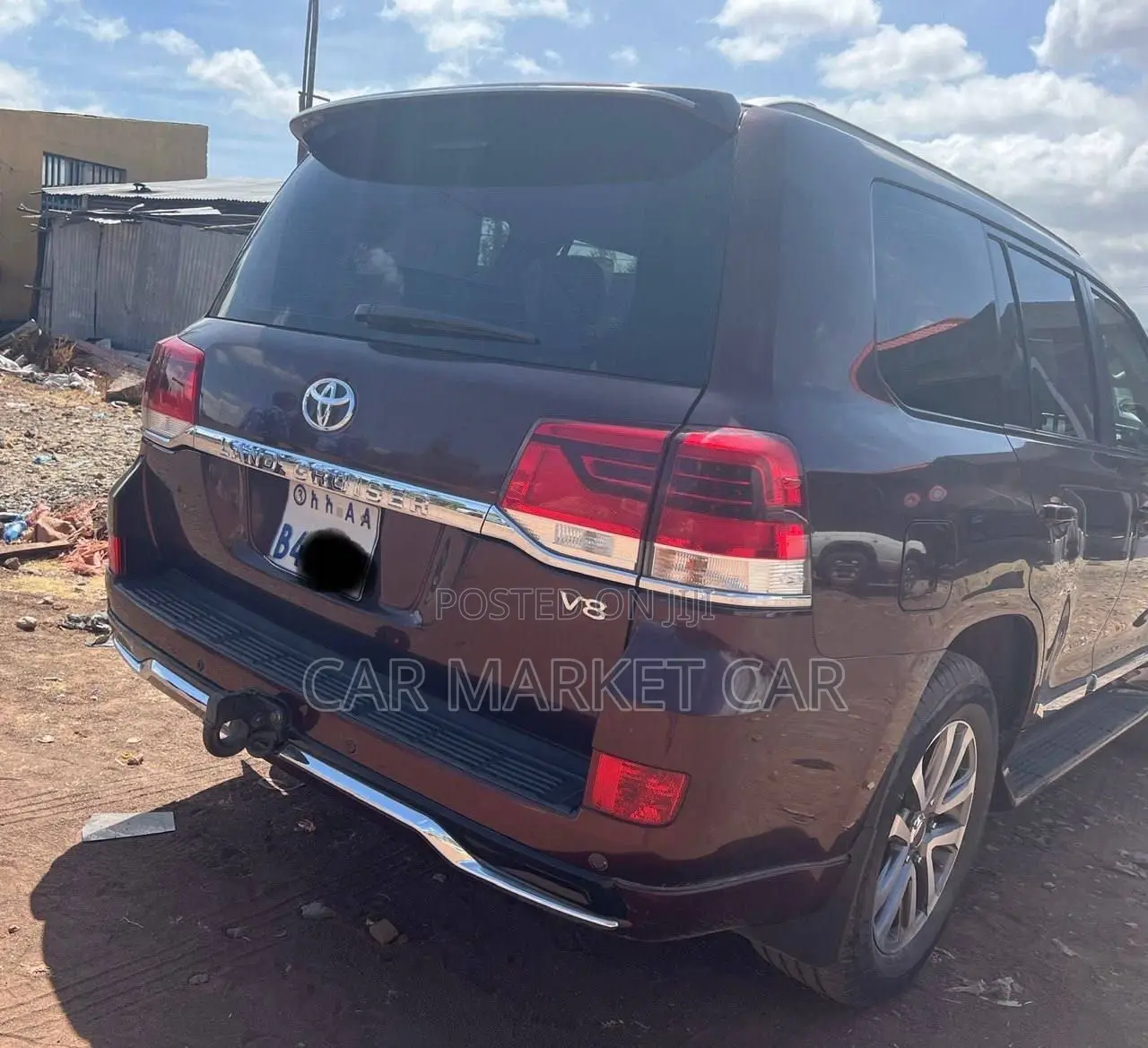 Toyota Land Cruiser 4.5 V8 VXR 2019 Burgundy