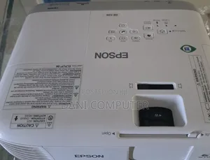 Brand New Epson Projector With Manual Has Remote Model Name: Eb-X