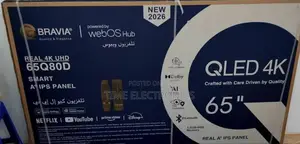 Bravia 65" Qled New 2026 Webos Hub Smart Tv 10 Years Warranty