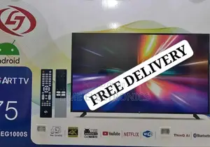 Lj 75" New 2026 Smart Android 15.0 Tv 10 Years Warranty