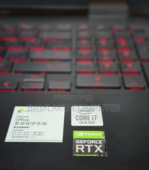 New Laptop HP Omen 15 16GB Intel Core i7 SSD 512GB