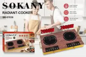 Sokany Radiant Cooker Featuring a Wood-Grain Design And