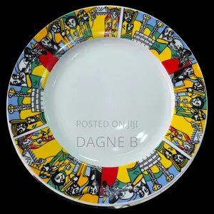 Saba Dining Plate ሳባ ሸክላ ሳህን