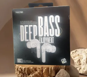 Tecno Buds3 Airpod - Rich Bass Performance.