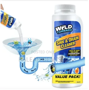 Tornado Sink and Drain Cleaner ለኩሽና,ለሽንት ቤት , ለሲንክ, ለሻውር ቤት, መፅጃ