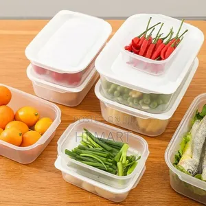 5pcs Strong Plastic Food Storage Containers