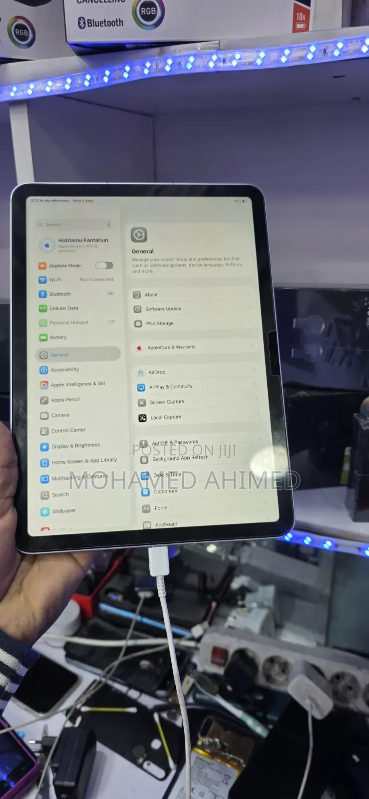 New Apple iPad Air 11 (2024) 256 GB Gray