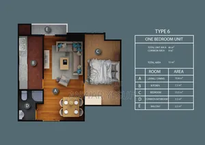 1bdrm Apartment in Visco Real Estate, Kirkos for sale