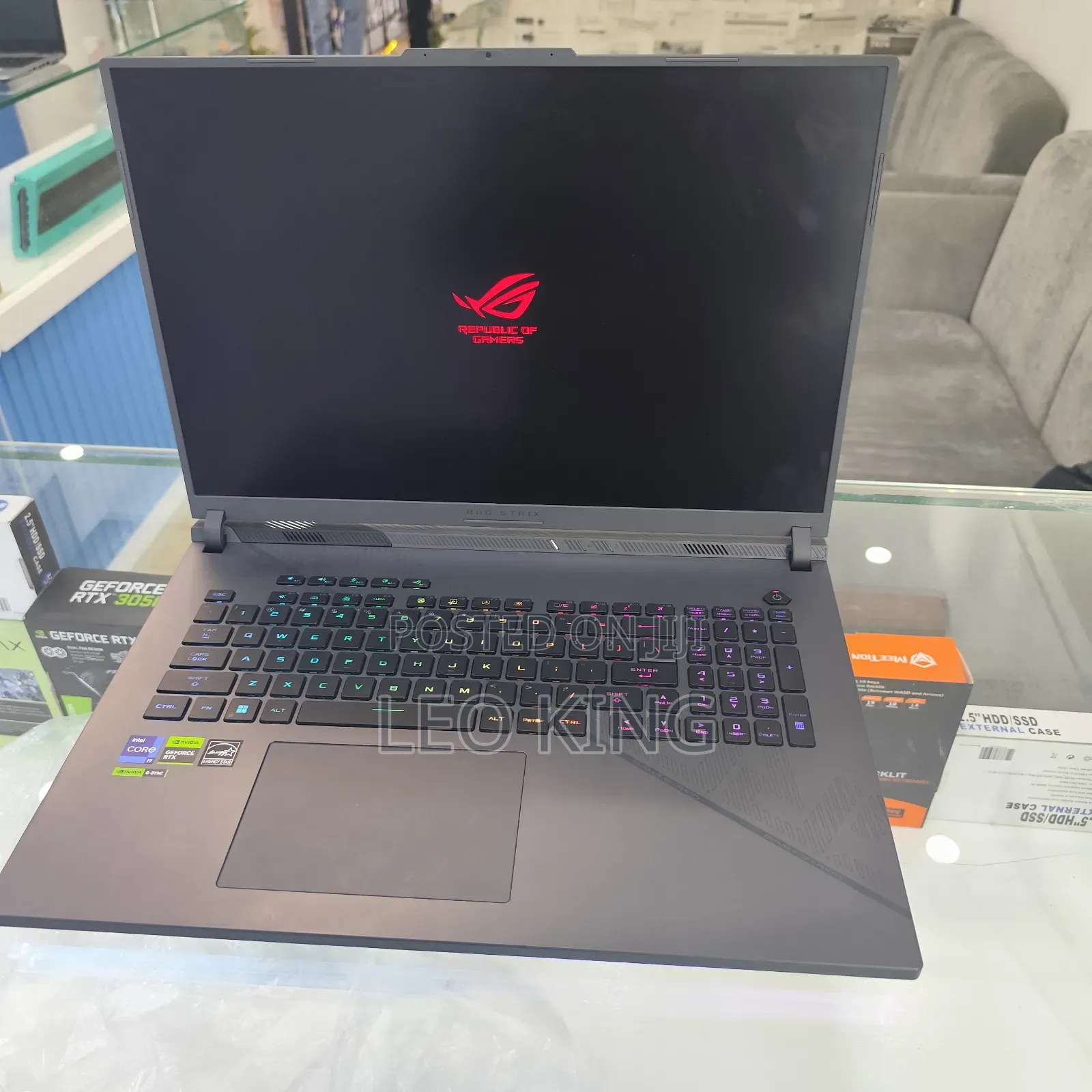 New Laptop Asus ROG Strix SCAR II 16GB Intel Core i9 SSD 1T