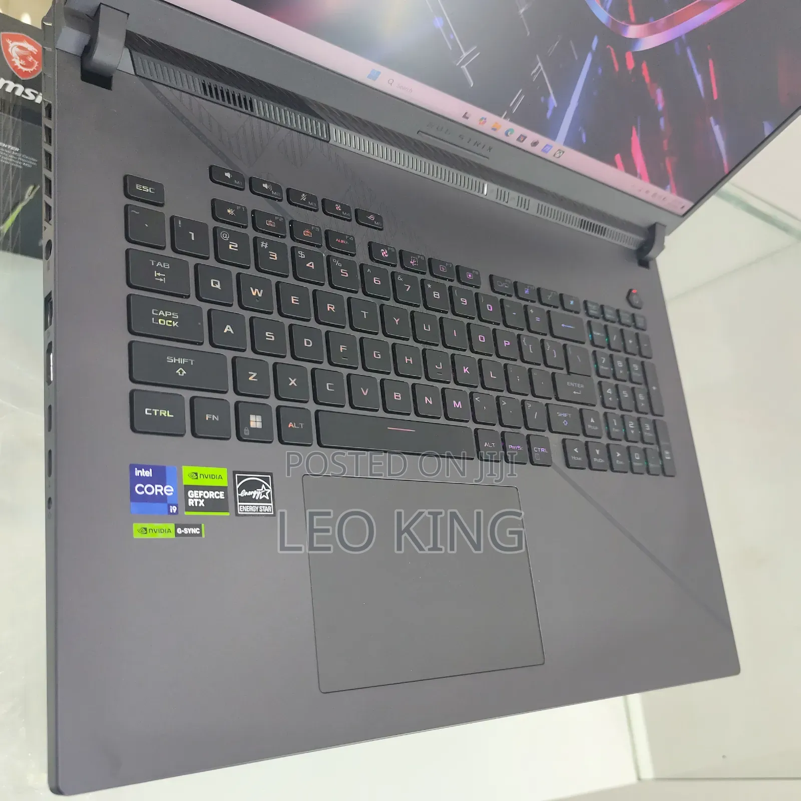 New Laptop Asus ROG Strix SCAR II 16GB Intel Core i9 SSD 1T