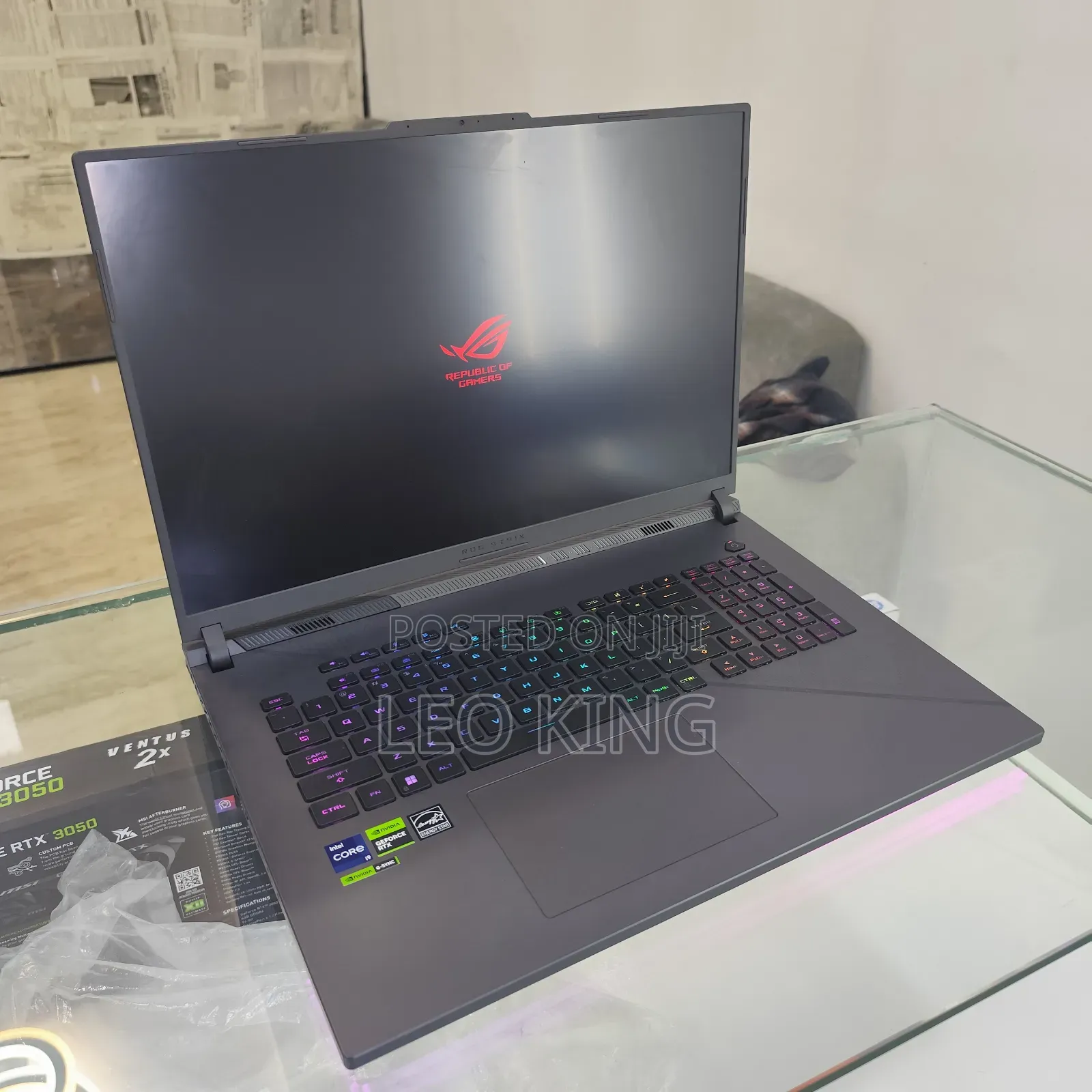 New Laptop Asus ROG Strix SCAR II 16GB Intel Core i9 SSD 1T