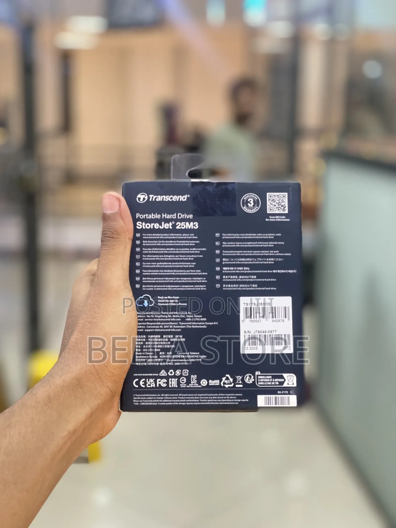 Transcend 1 Tera