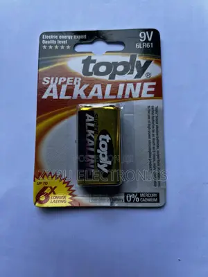 Toply Super Alkaline 9v Battery Long Lasting Power