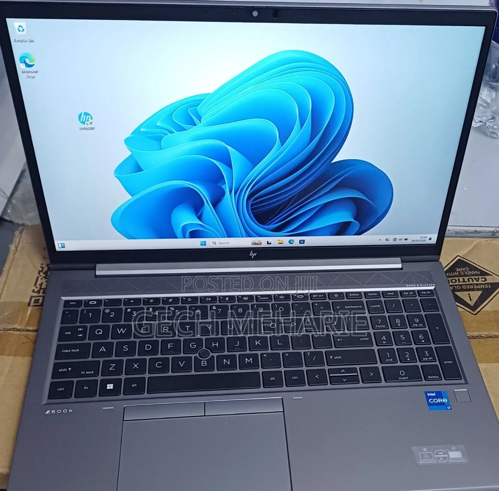 New Laptop HP ZBook Studio G8 16GB Intel Core i7 SSD 512GB