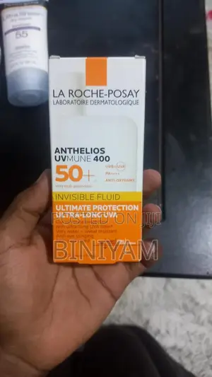 Original La Roche-Posay Spf50+ Sunscreen –Skincare Fluid Invisible