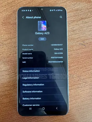 New Samsung Galaxy A23 128 GB White