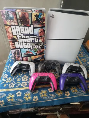 Ps5 Slim Products of Sony With Two Original Joystiks