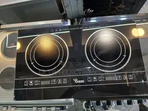 Gelinjie Branded Double-Burner Digital Touch Ceramic Stove.
