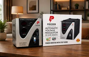 Pozzer Stabilizer Automatic Voltage Regulator Pozzer Pz-DVR-3000va