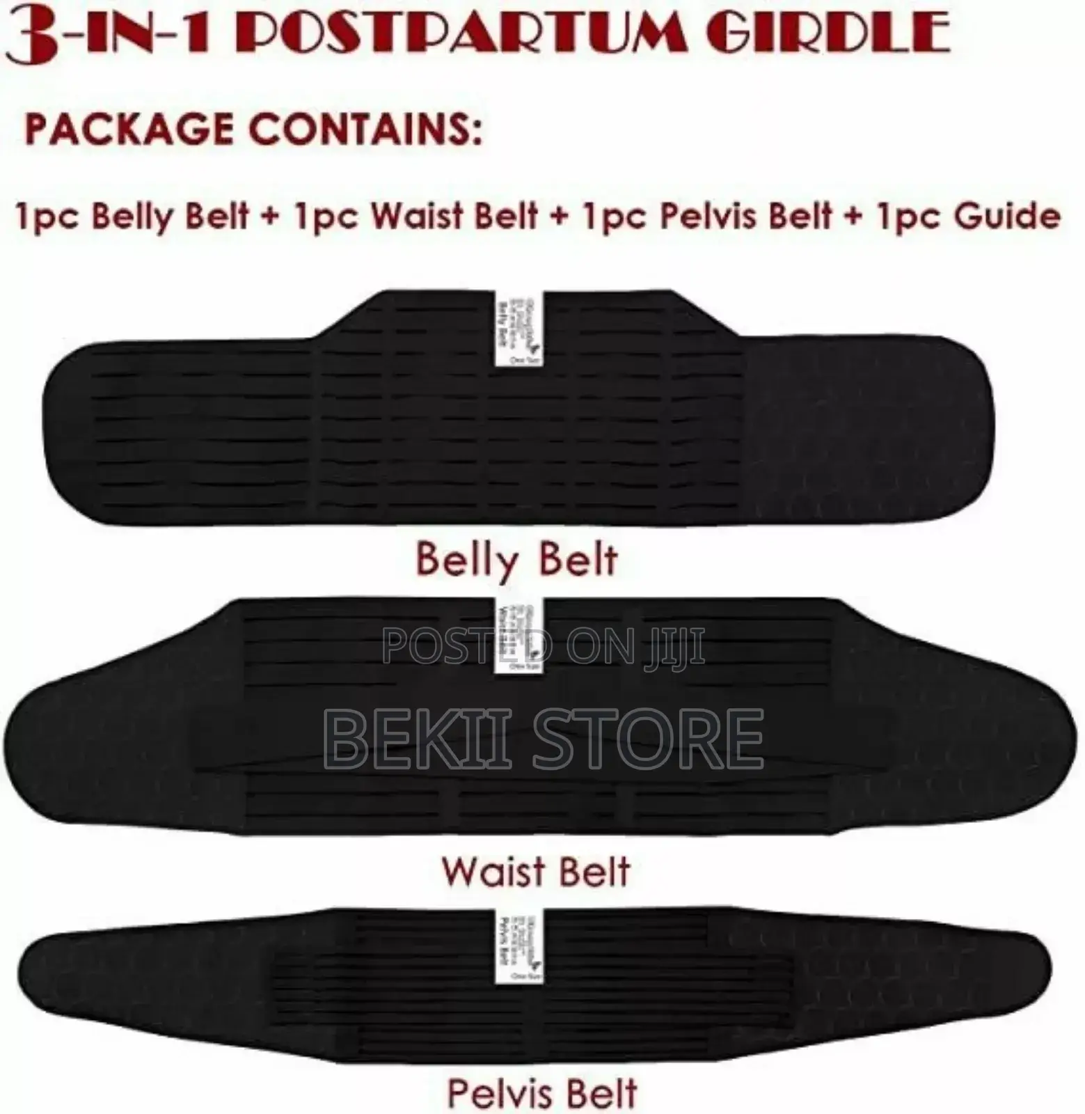ለጤናዎ ተመራጭ የሚሄን ቀበቶ Recovery Support Belt For Women Waist Trainer Belt