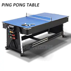 Sport All in One Pool Hockey and Ping Pong Table Machine