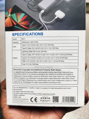 Haino Teko Mini Power Bank 20000mah