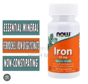 Now Food Iron 18 Mg