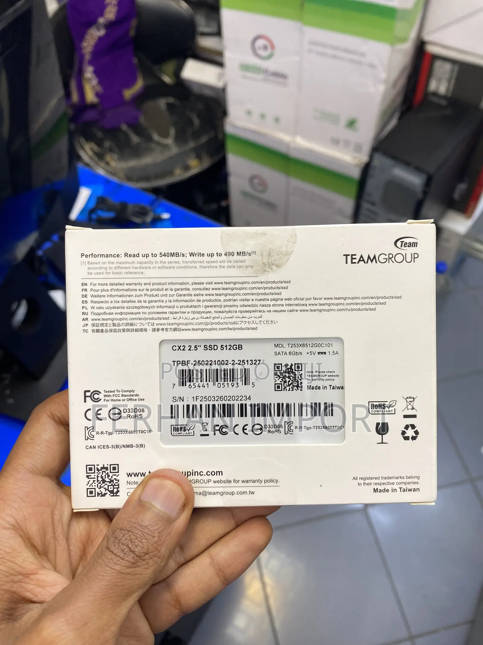 Team Group Cx2 512gb 2.5" Sata