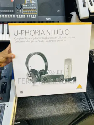 Behringer U-Phoria Studio Bundle, Which Includes a Complete