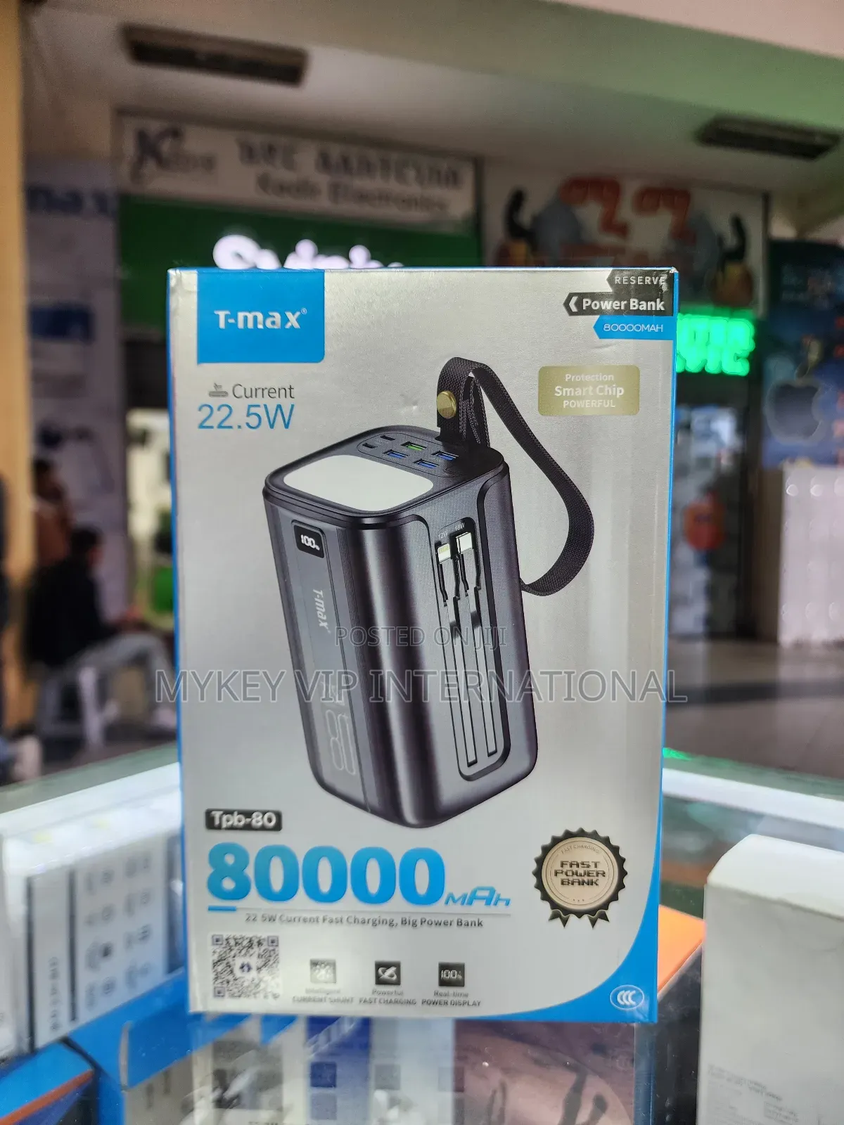 T- Max Power Bank 80000 Mah