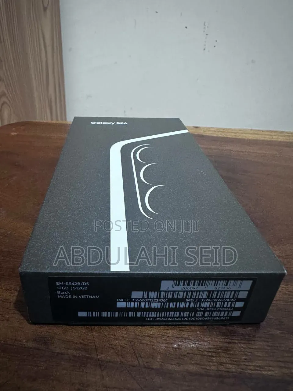New Samsung Galaxy S26 Ultra 5G 512 GB Black