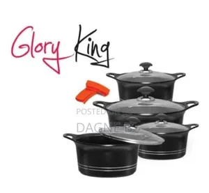 Sonex Heavy Duty Non-Stick Pot ሶኔክስ ሴራሚክ ድስት ባለ 5 ደረጃ