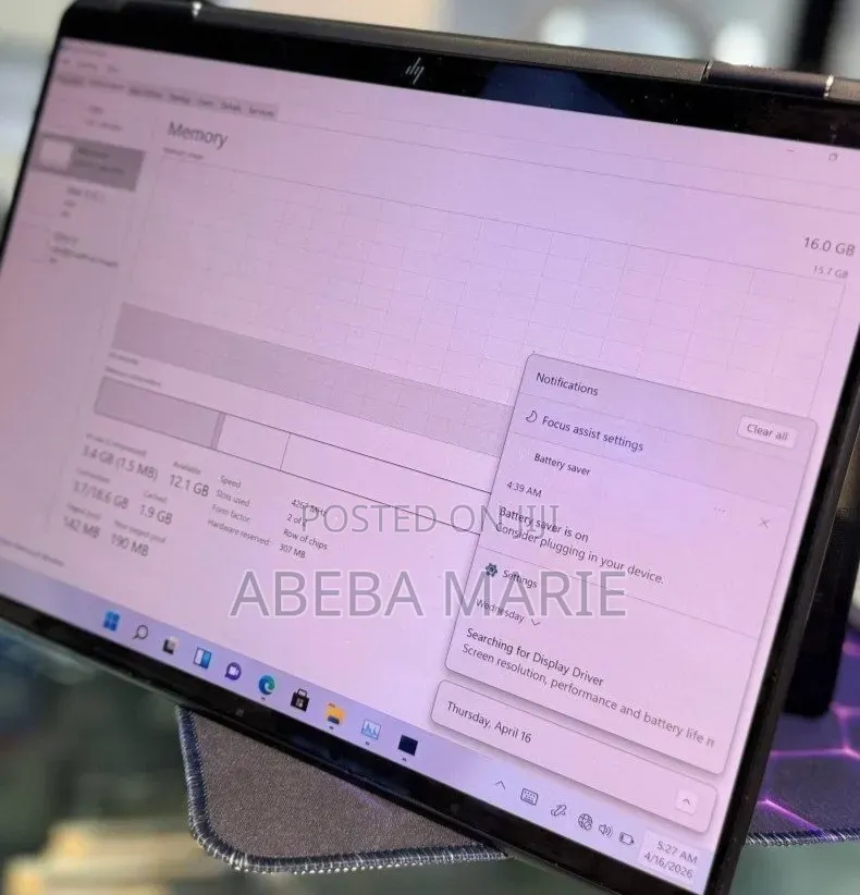 New Laptop HP Spectre X360 13 16GB Intel Core i7 SSD 1T