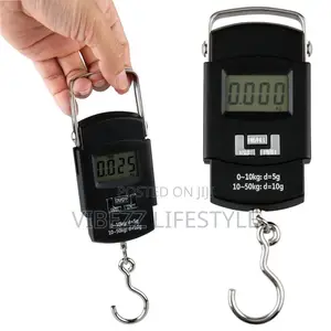 Electronic Hook Scale With Lcd Display – 50kg High Precision