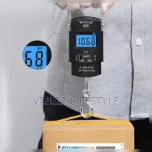 Electronic Hook Scale With Lcd Display – 50kg High Precision