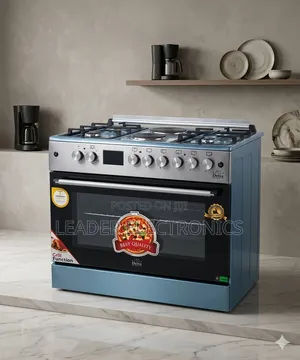 Delta Freestanding Oven 60×90 Stainless Steel (Made in Turkey)